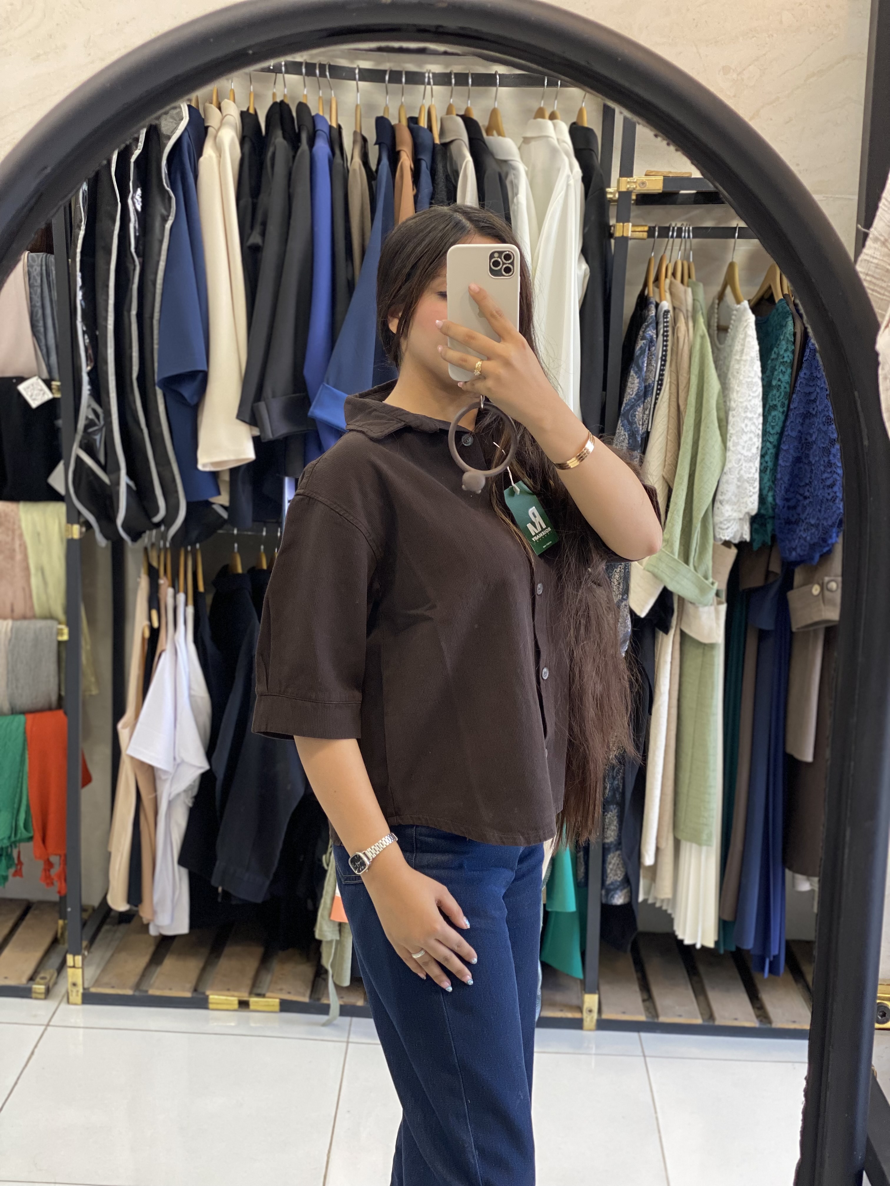 شومیز کبریتی پاییزه